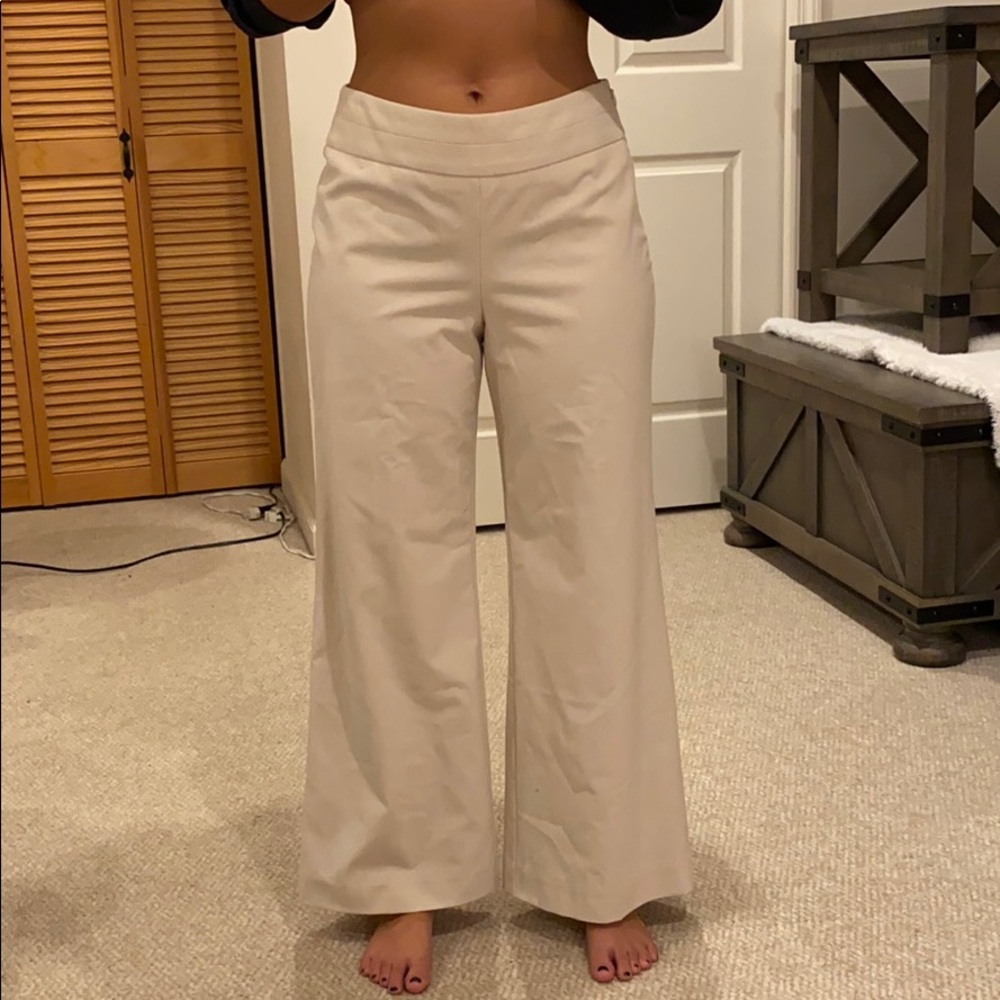 The Limited- cream/tan dress pants